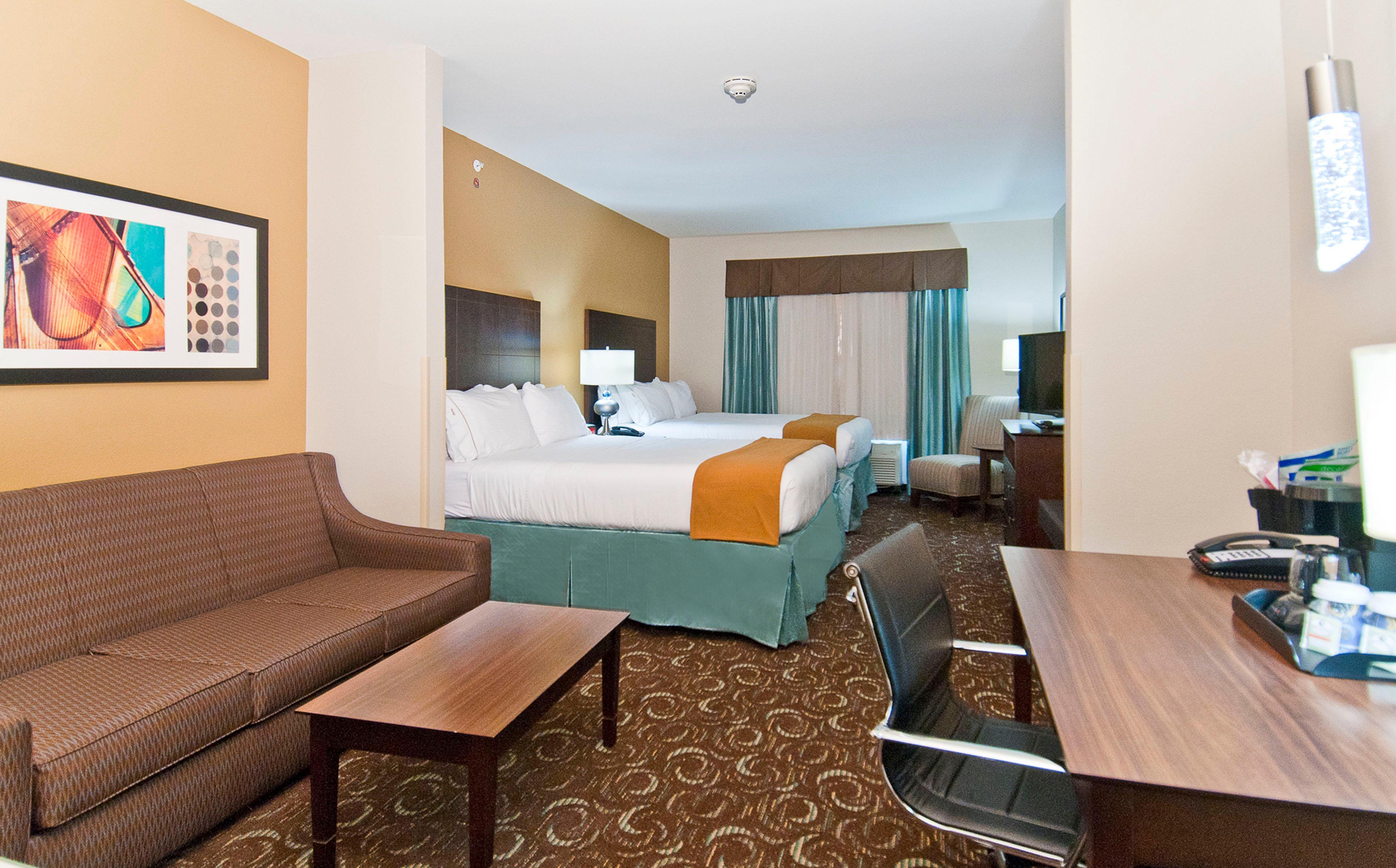 Holiday Inn Express & Suites San Antonio Frost Bank Center By Ihg Luaran gambar